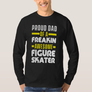 Camiseta Figura 3 - Equipe 3 do Skate de Patinação no Gelo