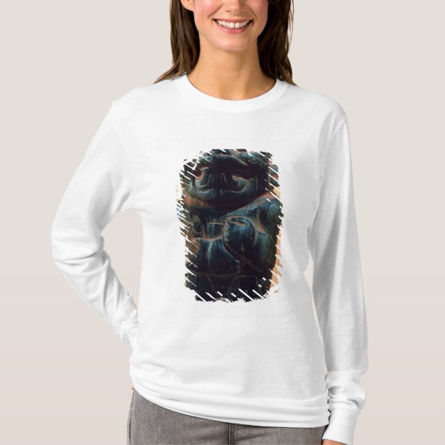 Camiseta Figura com a cabeça de Jaguar (Frente)