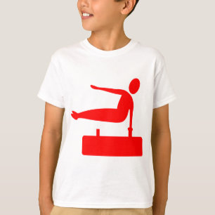 Camiseta Figura da abóbada - vermelho