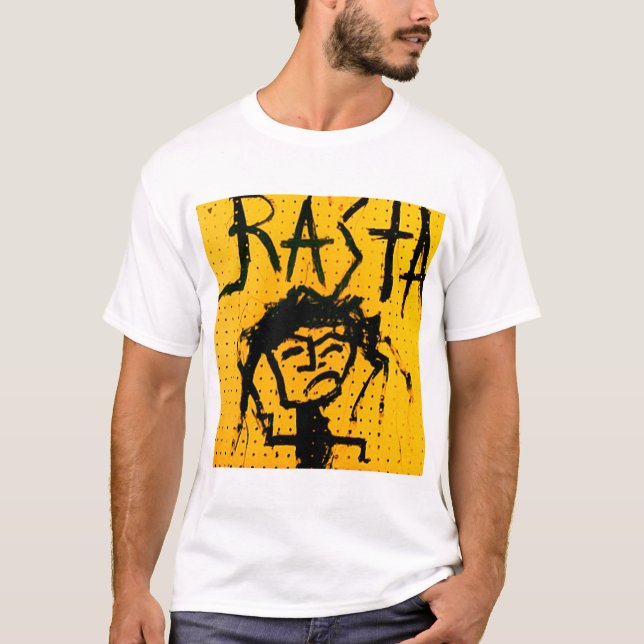 CAMISETA FIGURA DA VARA DE RASTA (Frente)