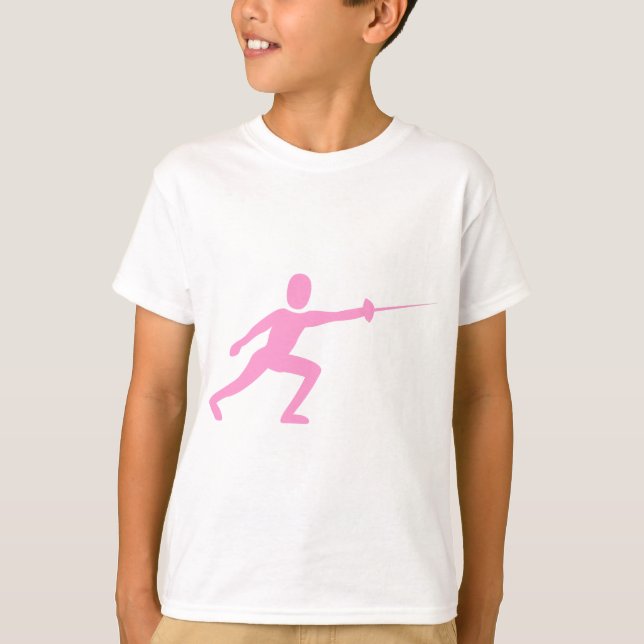 Camiseta Figura de cerca - Rosa (Frente)