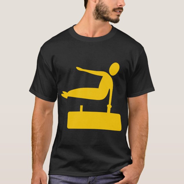 Camiseta Figura de compartimentação - âmbar (Frente)
