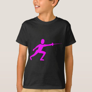 Camiseta Figura de delimitação - Magenta