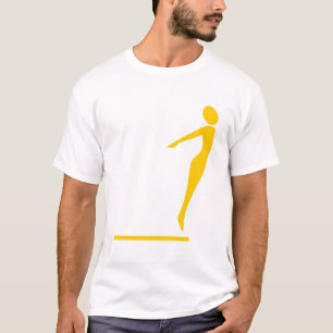 Camiseta Figura de mergulho - Âmbar
