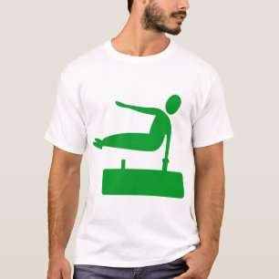 Camiseta Figura de Salto - Verde Grama