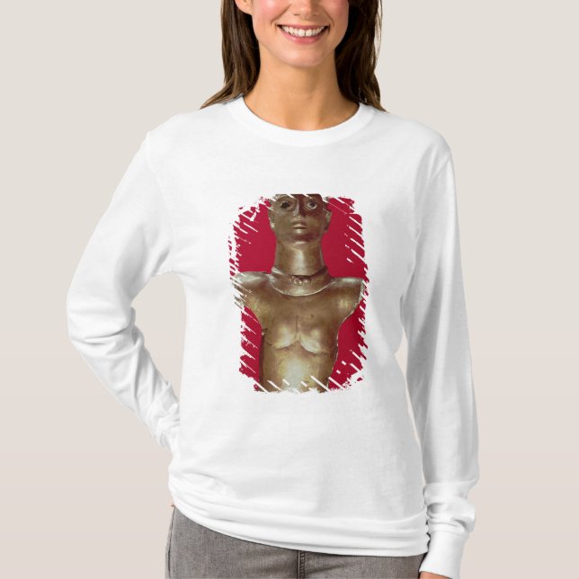Camiseta Figura de um deus que veste um torque (Frente)