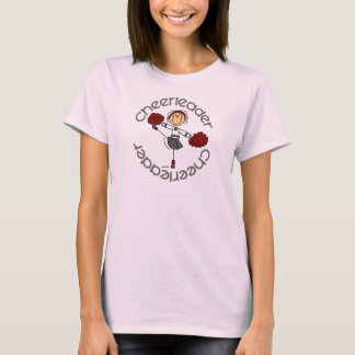 Camiseta Figura do cheerleader