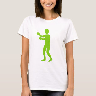 Camiseta Figura do encaixotamento - verde de Marciano