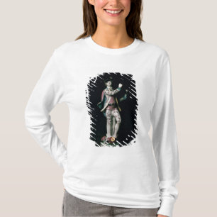 Camiseta Figura do Lowestoft de um menino que joga um