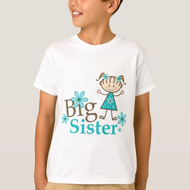 Camiseta Figura do manto da irmã maior (Frente)