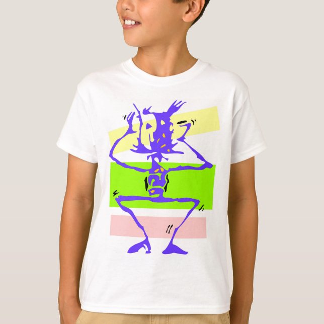 Camiseta Figura do manto louco (Frente)