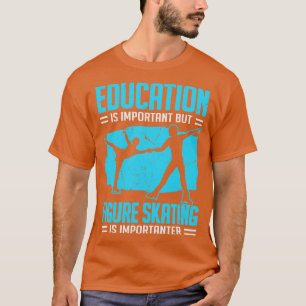 Camiseta Figura Engraçada Dançarino de Gelo Patinando Prese