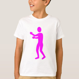 Camiseta Figura in a box - Magenta