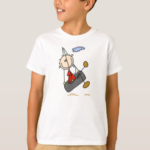 Camiseta Figura menino da vara no t-shirt do balanço do