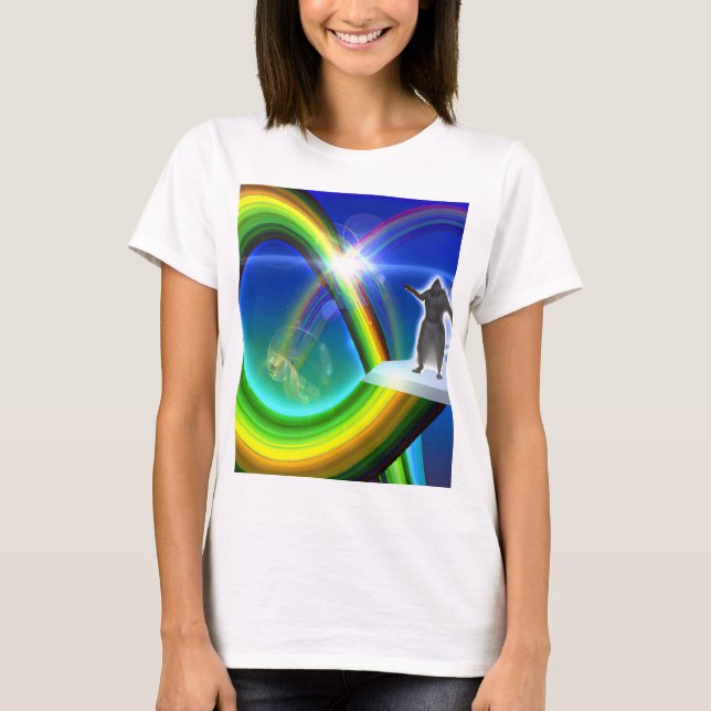 Camiseta Figura Misteriosa no Stargate Inter-Dimensional (Frente)