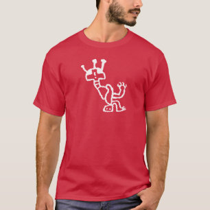 Camiseta Figura mítica estilizada