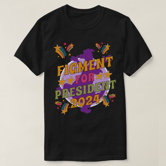 Camiseta Figura para 2024 da vitrine mundial Theme Park Dis (Frente do Design)