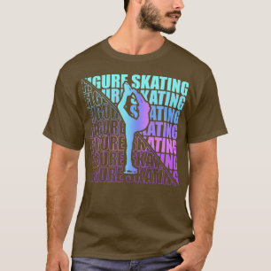 Camiseta Figura Patinadora Clube de Patinação Esporte Rapar