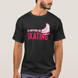 Camiseta Figura Patinagem de Vestido Raparigas de Skater Sk