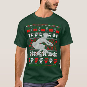 Camiseta Figura Patinando Dançarino de Gelo Dançando Feliz