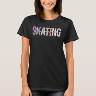 Camiseta Figura Patinando Ice Patinador De Gelo