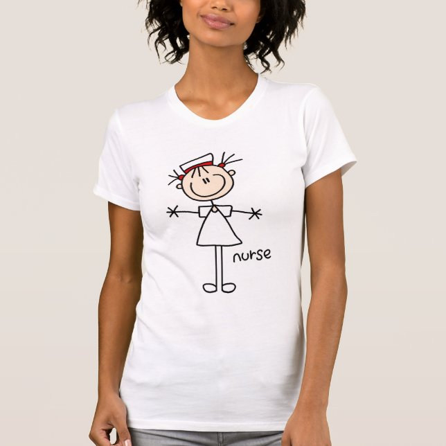 Camiseta Figura simples t-shirt e presentes da vara da (Frente)