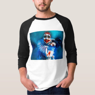 Camiseta figura sinistra de palhaço de Halloween da Slipper