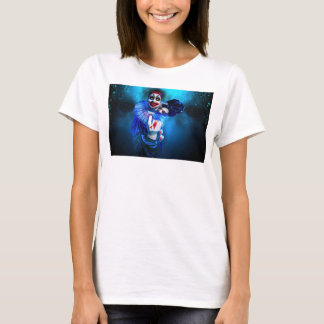 Camiseta figura sinistra de palhaço de Halloween do Slipper
