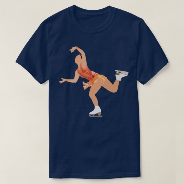 Camiseta Figura Skater Wakaba Higuchi (Frente do Design)