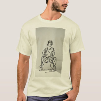Camiseta Figura T-Shirt Sentada