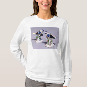 Camiseta Figuras de Derby dos bluetits, c.1760