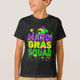 Camiseta Figuras de Figuras do Esquadrão Mardi Gras - Engra