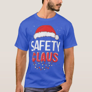 Camiseta Figuras de Natal do Safety Santa Claus