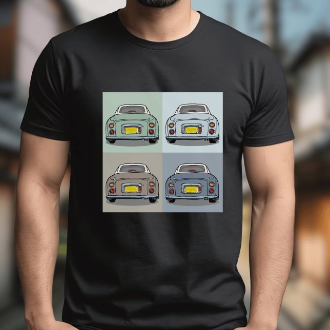 Camiseta Figuras - Temporada do Gráfico de Carros de Figaro (Criador carregado)