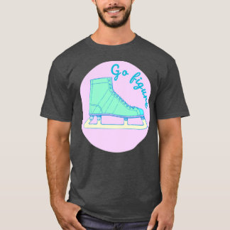 Camiseta Figure Ice Skating Heart Figure Skater Love Gift