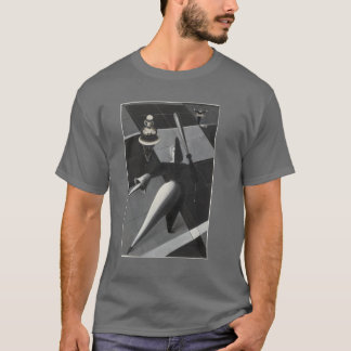 Camiseta Figurinen im Raum Studie zum Triadischen Ballett O