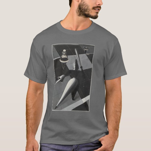 Camiseta Figurinen im Raum Studie zum Triadischen Ballett O (Frente)