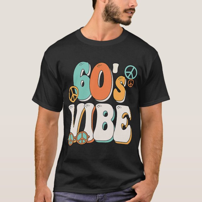 Camiseta Figurino 60 da Vibe Figurume 60 Groovy Hippie P (Frente)