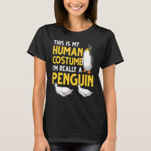 Camiseta Figurino Animal Party Antártico Pinguim