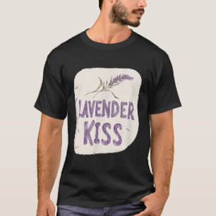Camiseta Figurino Da Época De lavanda Para Beijo E Flor Sel