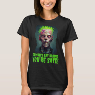 Camiseta Figurino da Festa de Horror do Zombie Punk