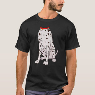 Camiseta Figurino Dalmático Cinto De Halloween