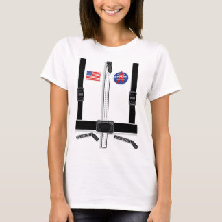 Camiseta Figurino De Astronauta Para Crianças Homens, Fato