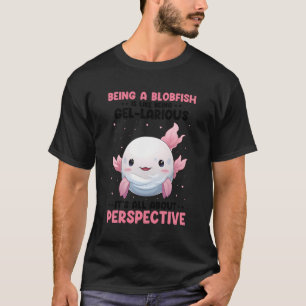 Camiseta Figurino De Blobfish Para Kawaii Blobfish E Blobfi