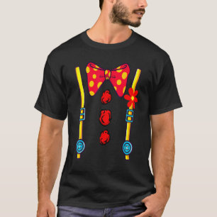 Camiseta Figurino de circo de palhaço Feliz Segurança Hallo