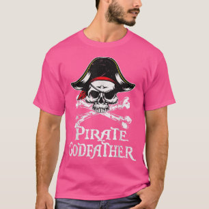 Camiseta Figurino de Dia das Bruxas da Família Pirata Godda
