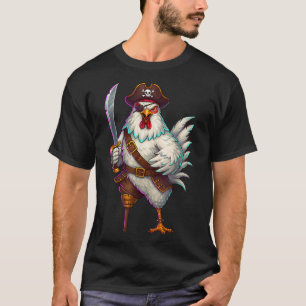 Camiseta Figurino De Dia de as Bruxas engraçado De Frango P