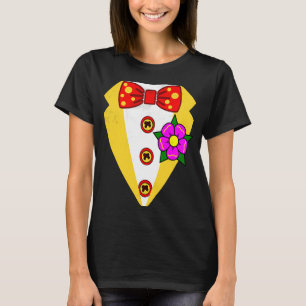 Camiseta Figurino de Festa de Roupa de Palhaço