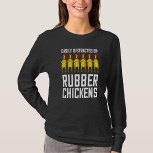 Camiseta Figurino de Frango de Borracha 1