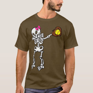 Camiseta Figurino de Halloween do Jogador de Dabbing do Esq